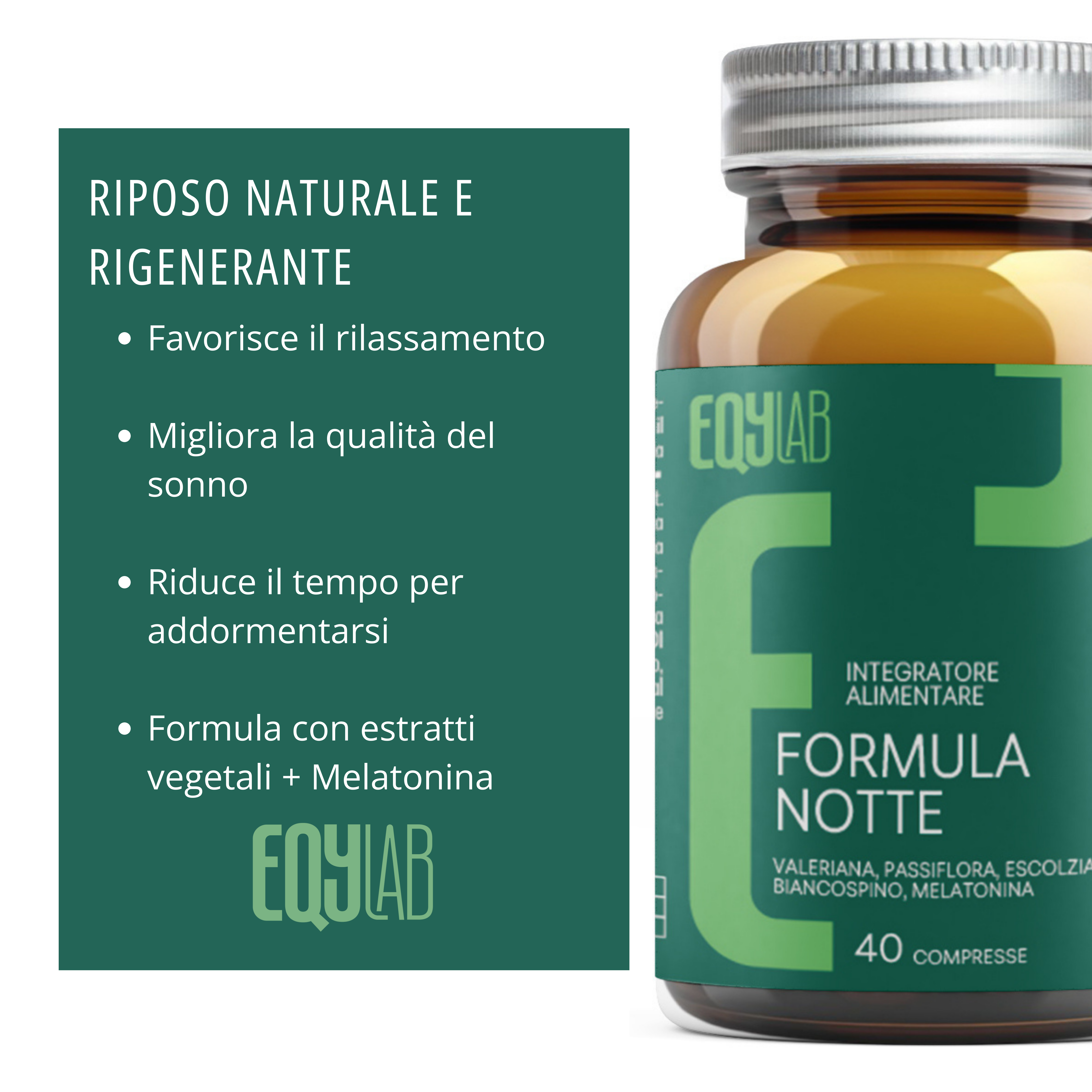 FORMULA NOTTE 40 COMPRESSE