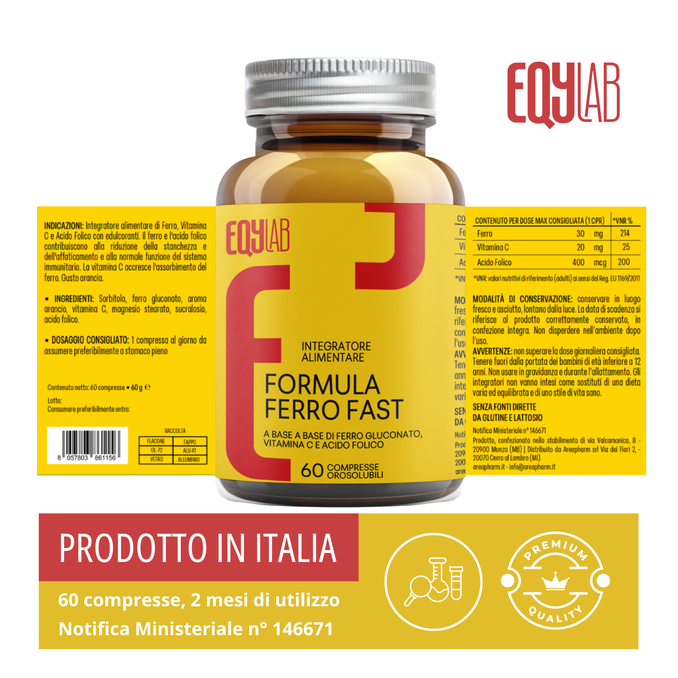EQYLAB FORMULA FERRO FAST