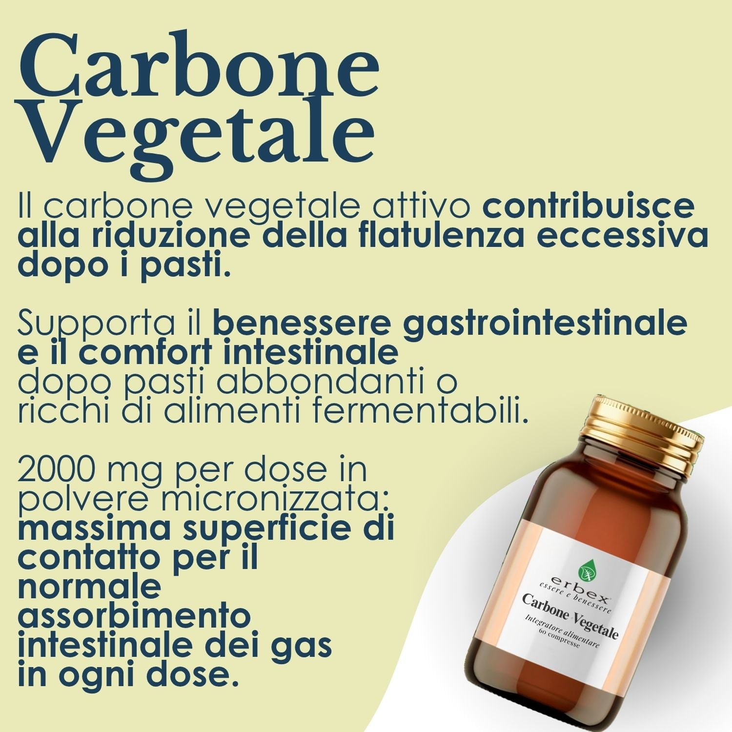 CARBONE VEGETALE 60CPR
