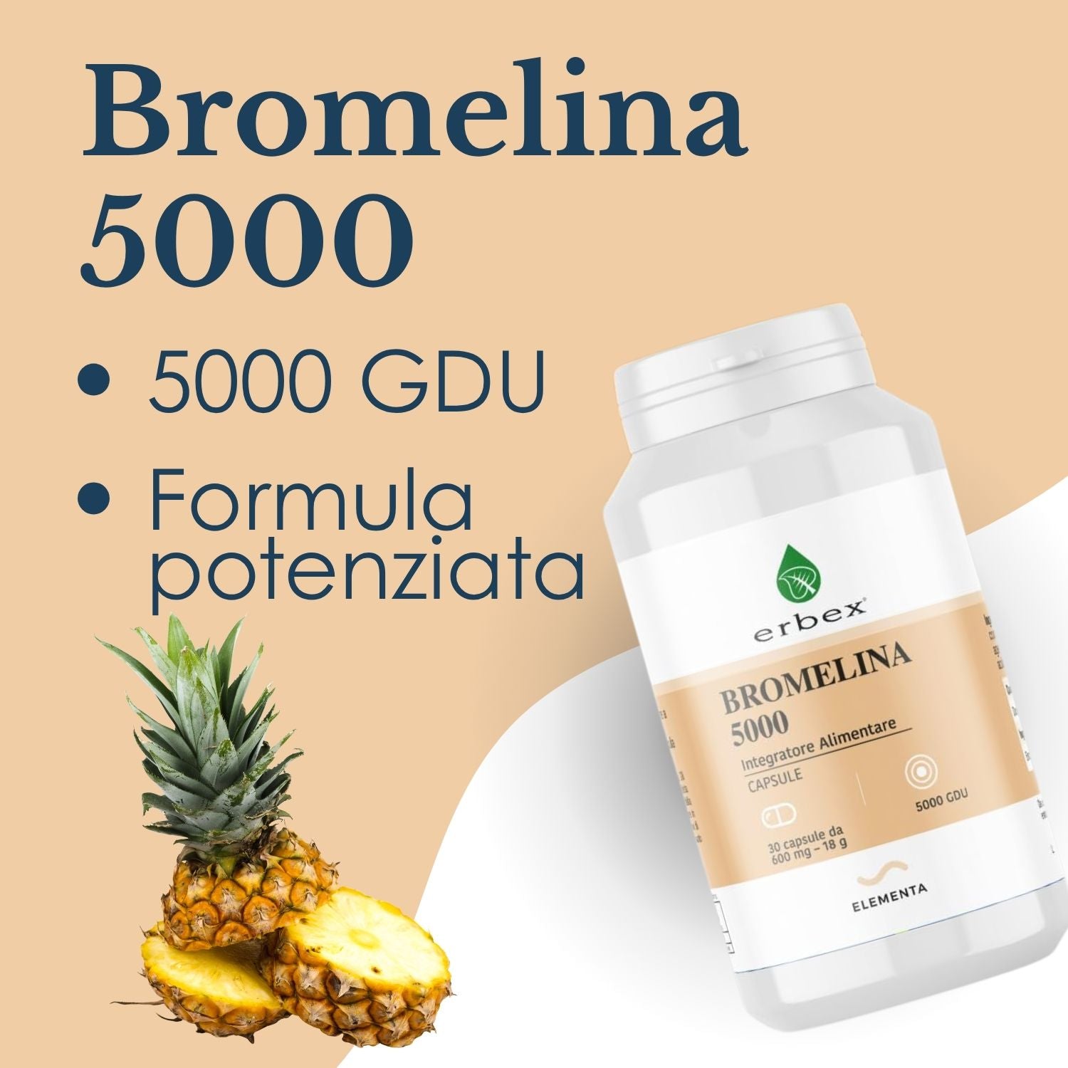BROMELINA 5000 30 CAPSULE
