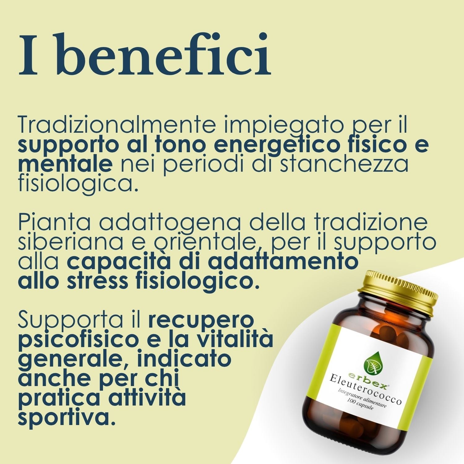 ELEUTEROCOCCO 100 CAPSULE