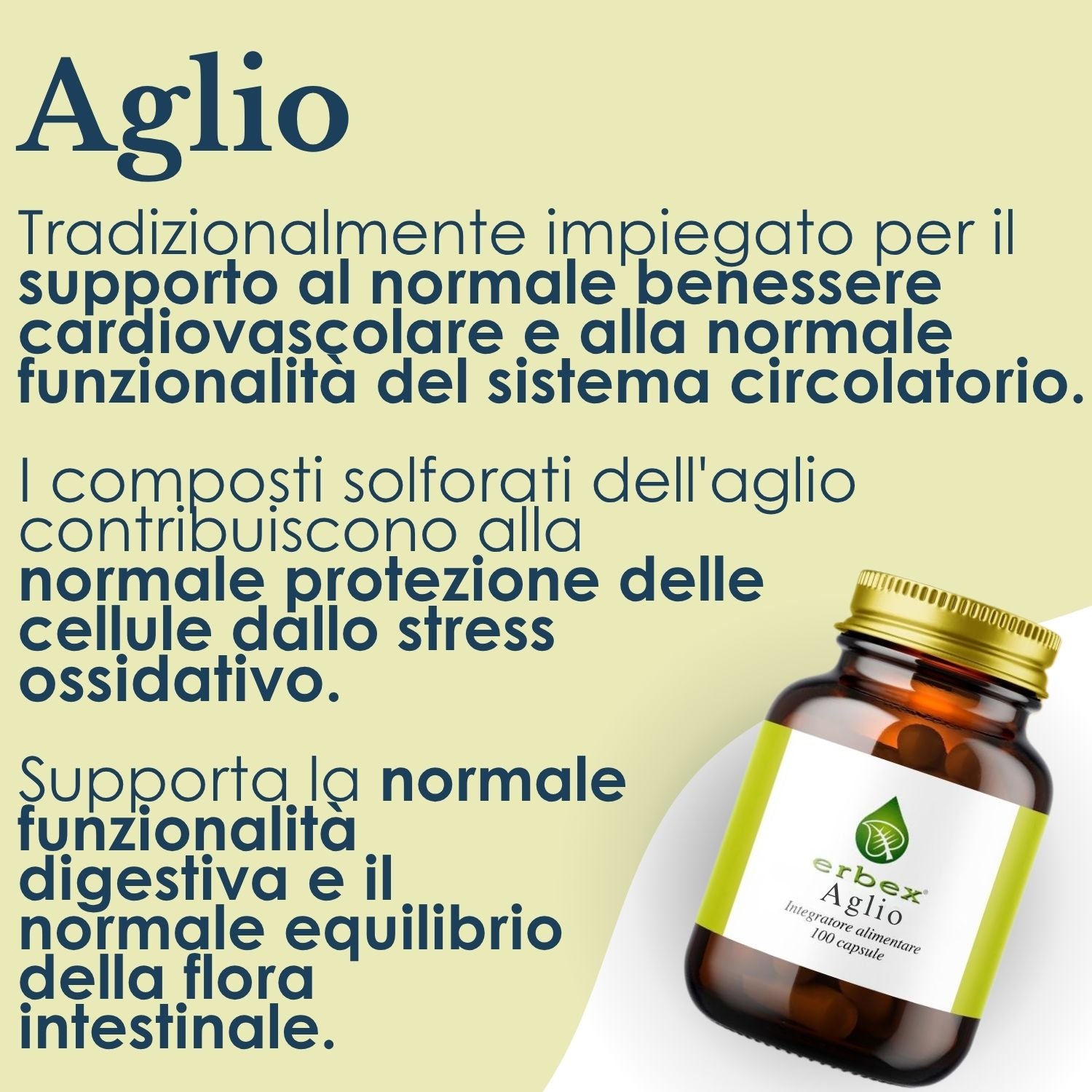 AGLIO PURO INODORE 100 CAPSULE