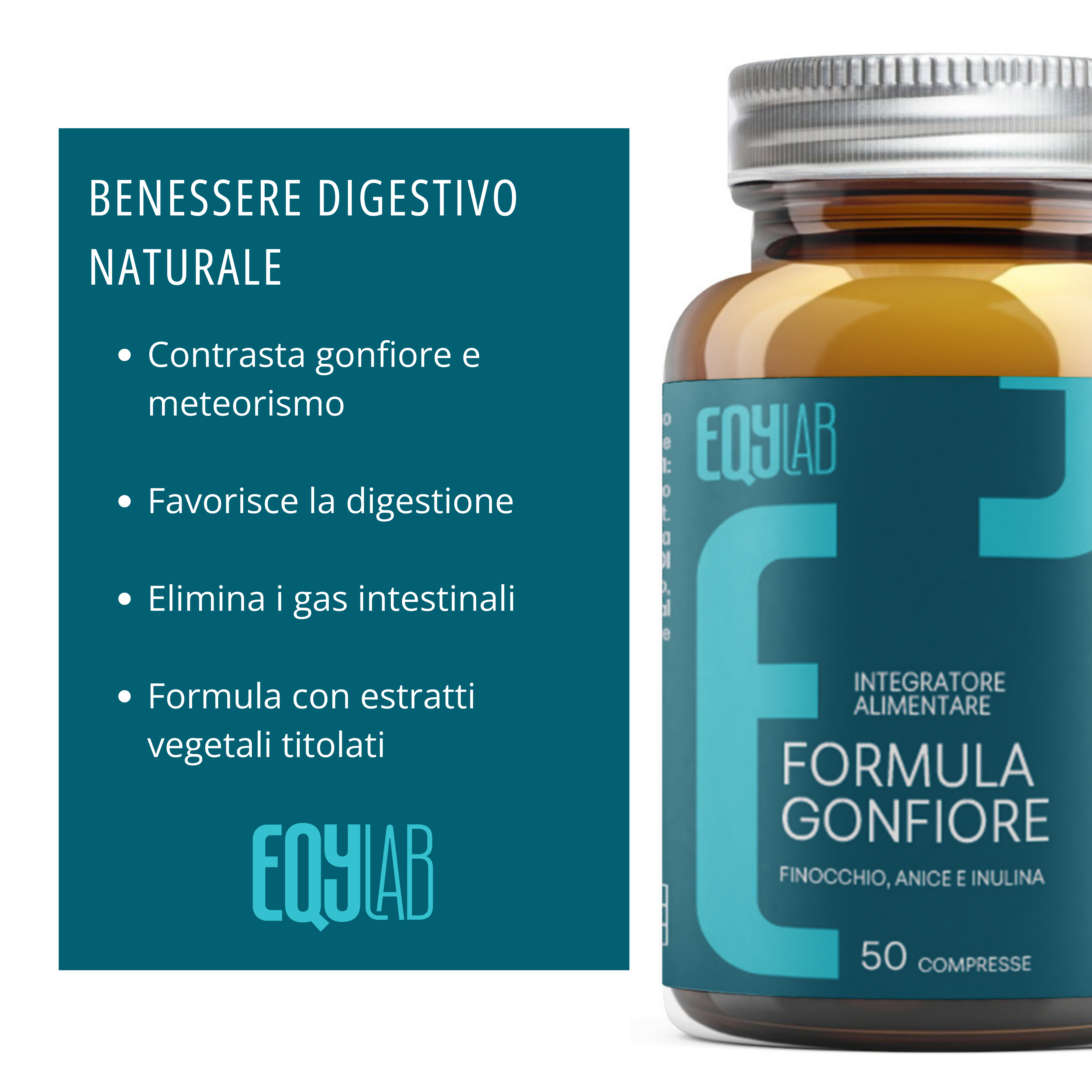 FORMULA GONFIORE 50 COMPRESSE