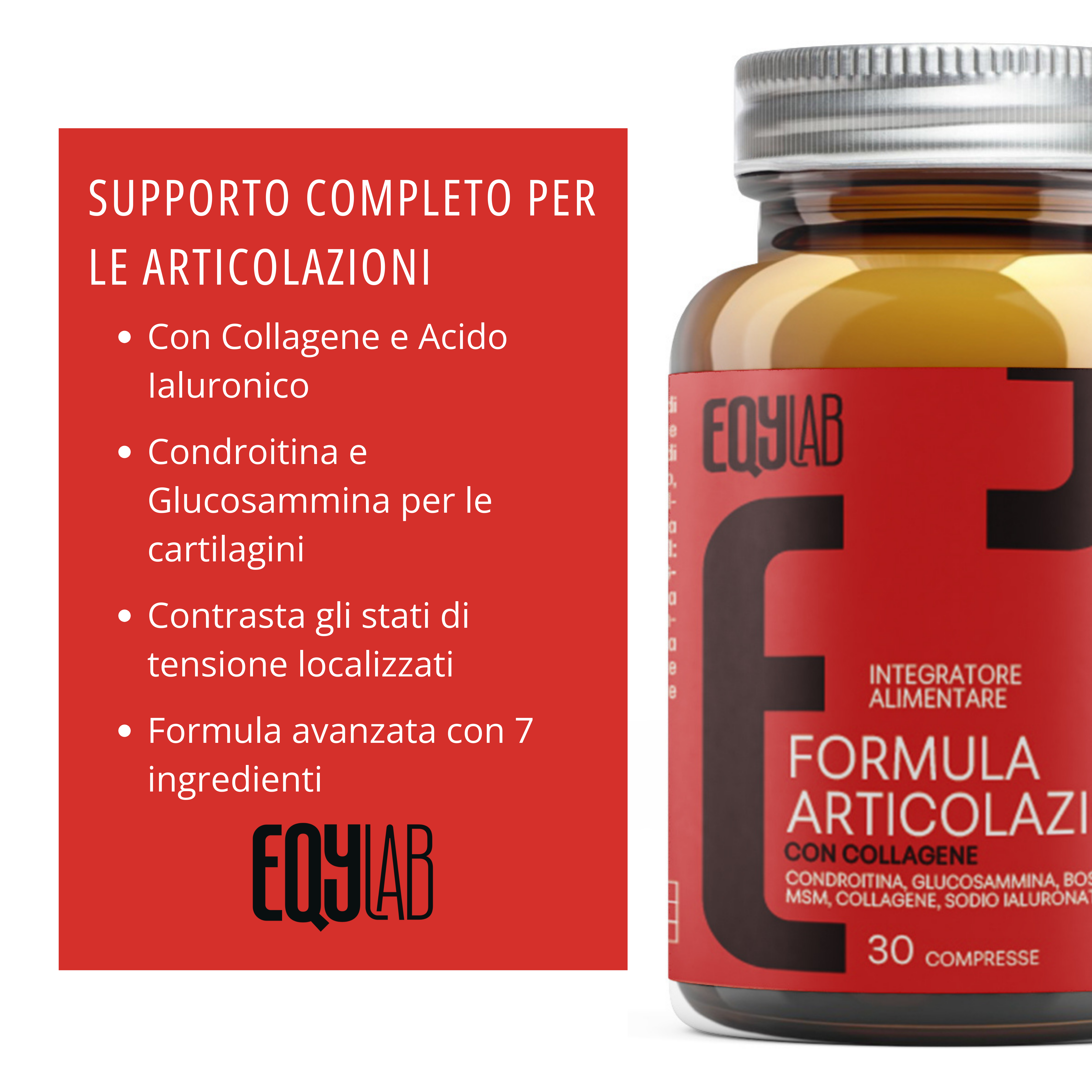 FORMULA ARTICOLAZIONI con Collagene – 30 COMPRESSE