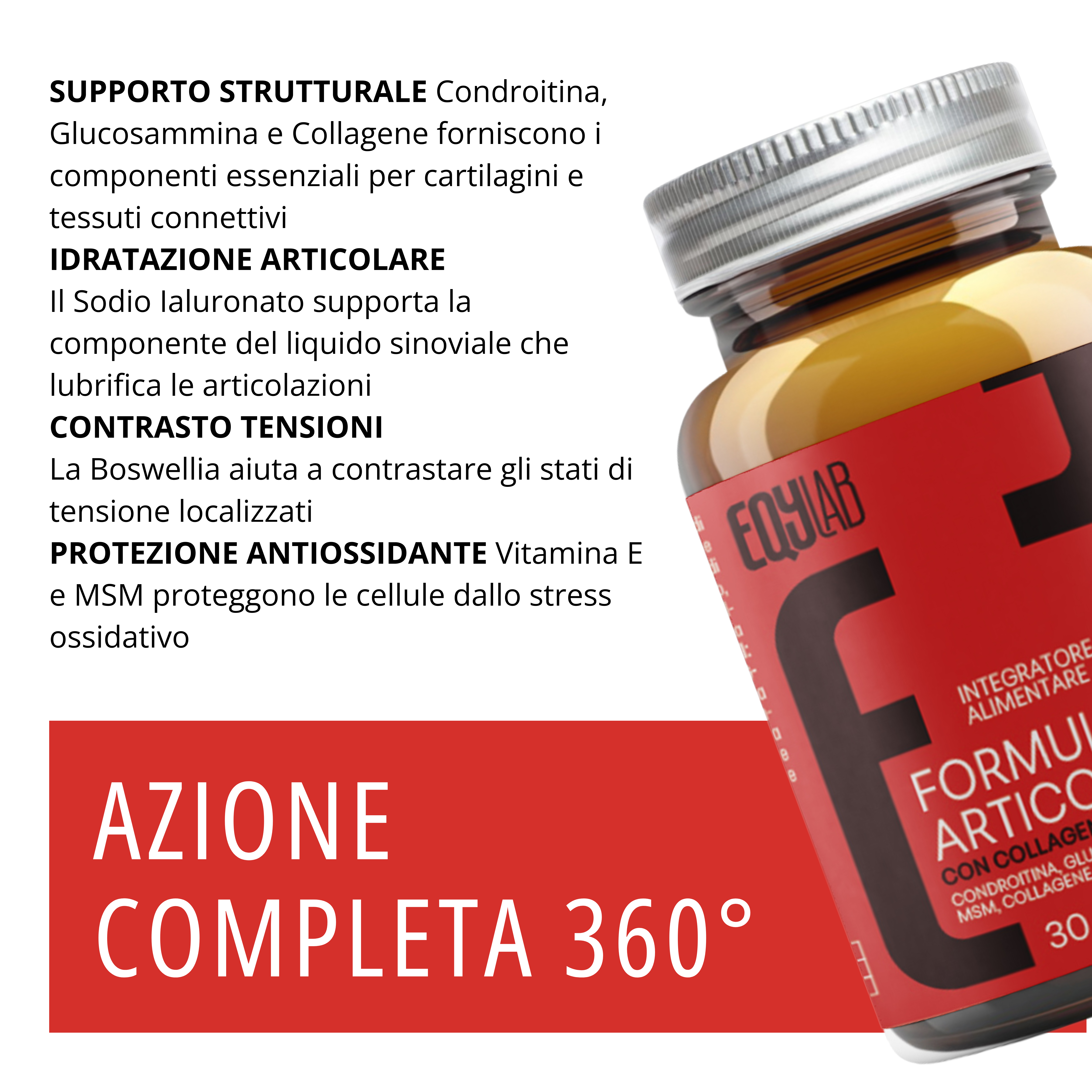 FORMULA ARTICOLAZIONI con Collagene – 30 COMPRESSE
