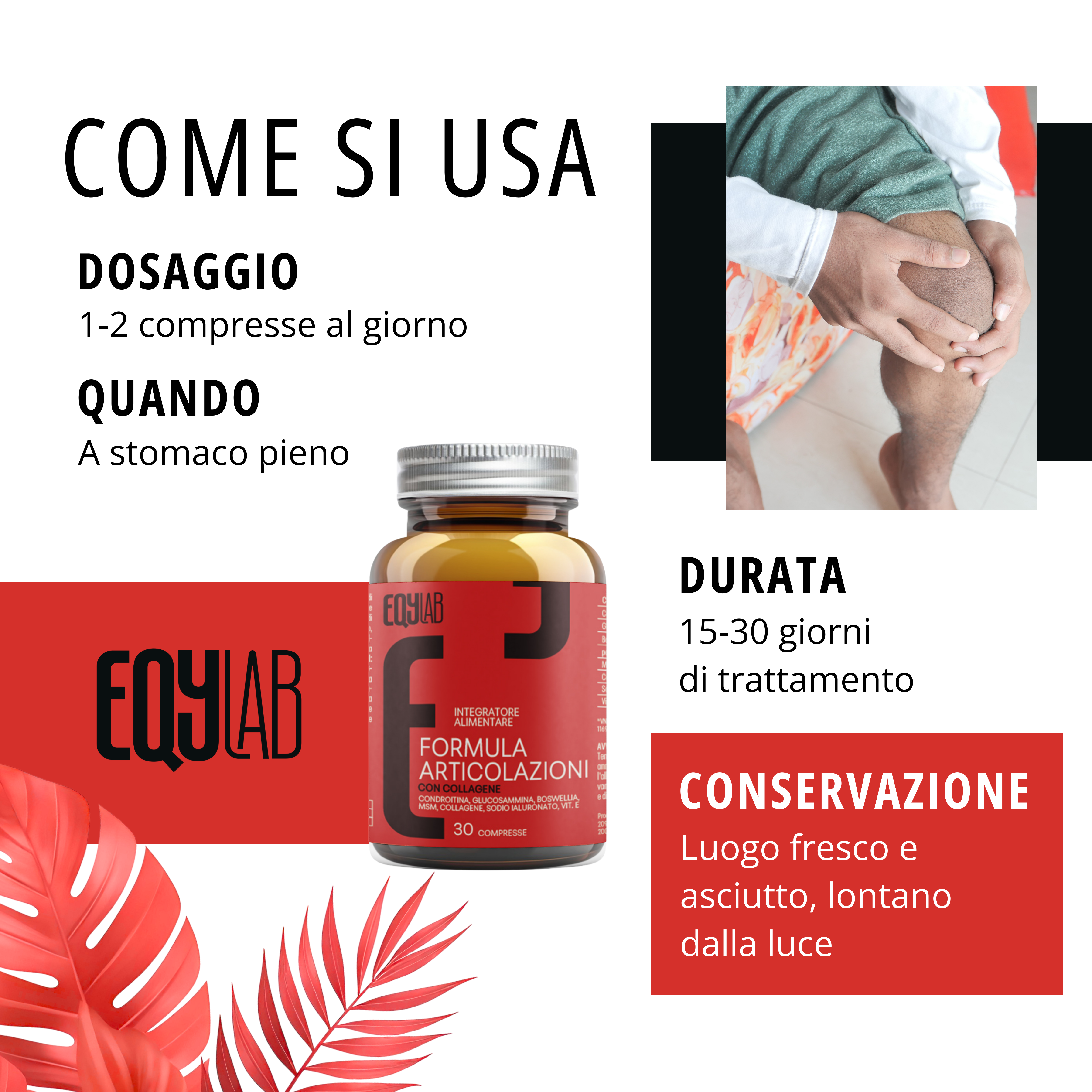 FORMULA ARTICOLAZIONI con Collagene – 30 COMPRESSE