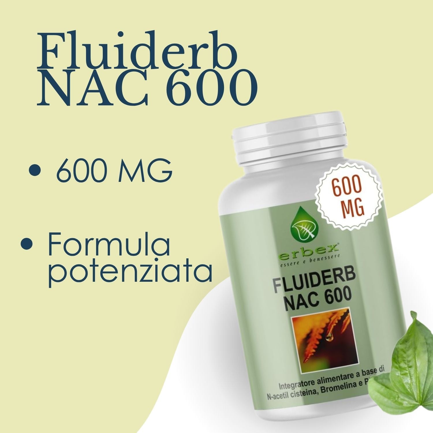 FLUIDERB NAC 600 30 CAPSULE