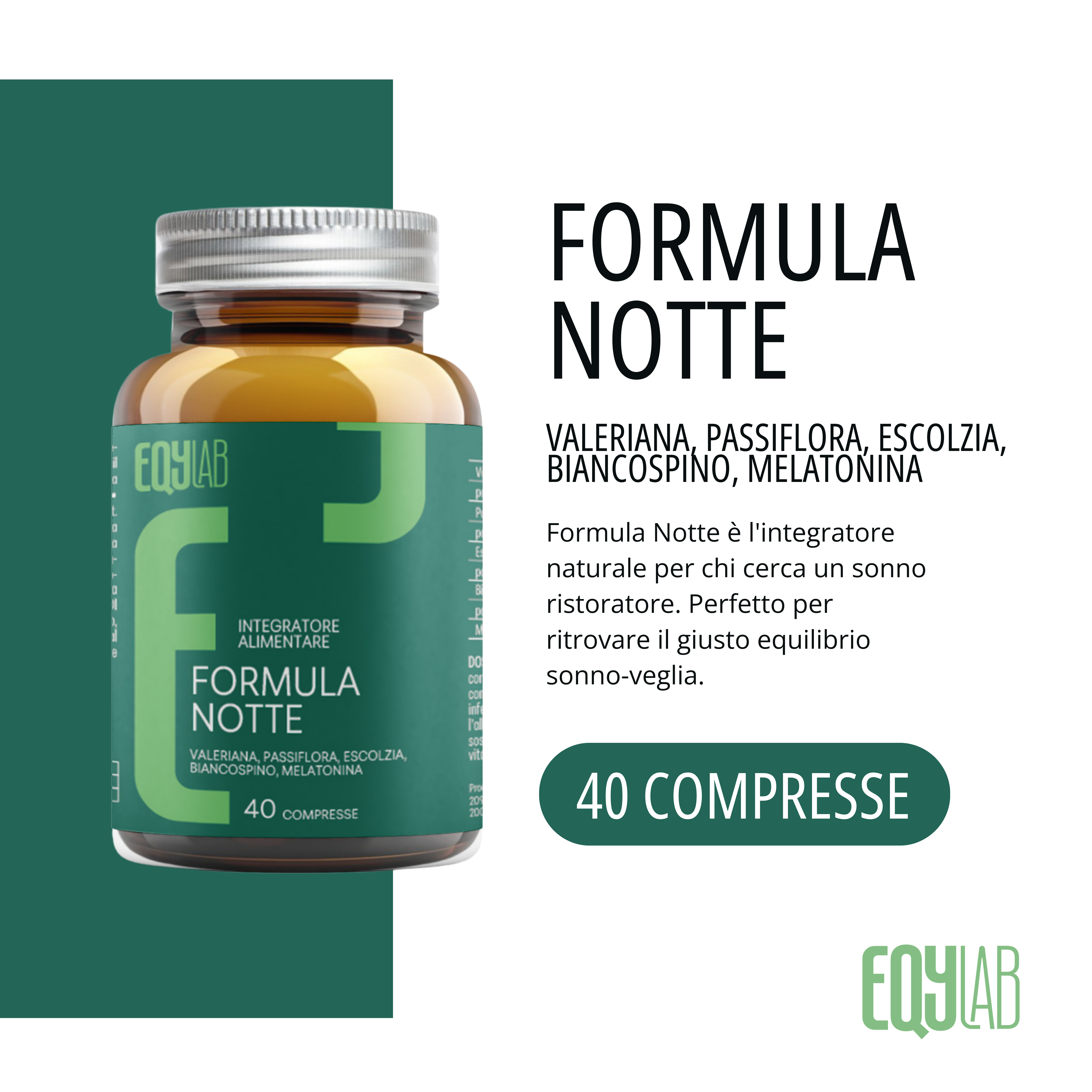 FORMULA NOTTE 40 COMPRESSE