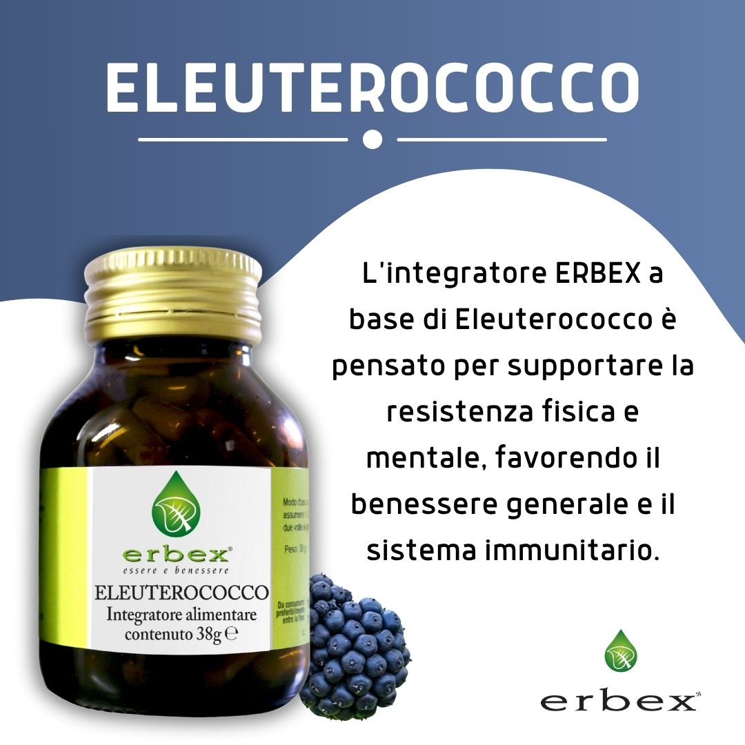 ELEUTEROCOCCO 100 CAPSULE