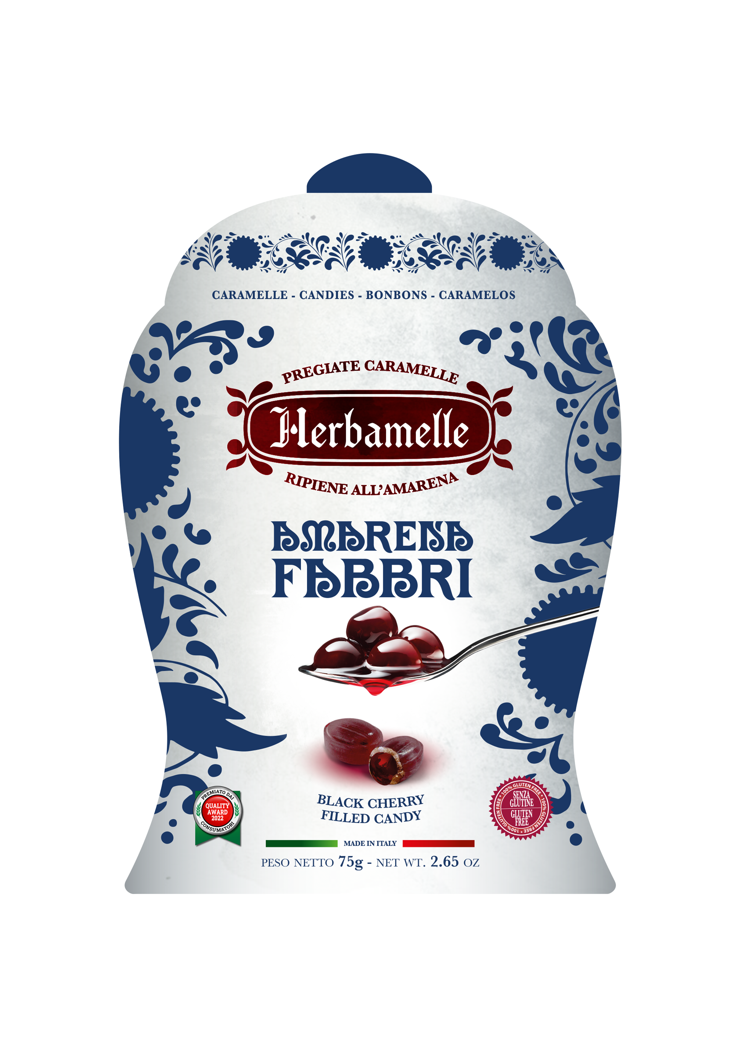 HERBAMELLE AMARENA FABBRI BUSTA 75g