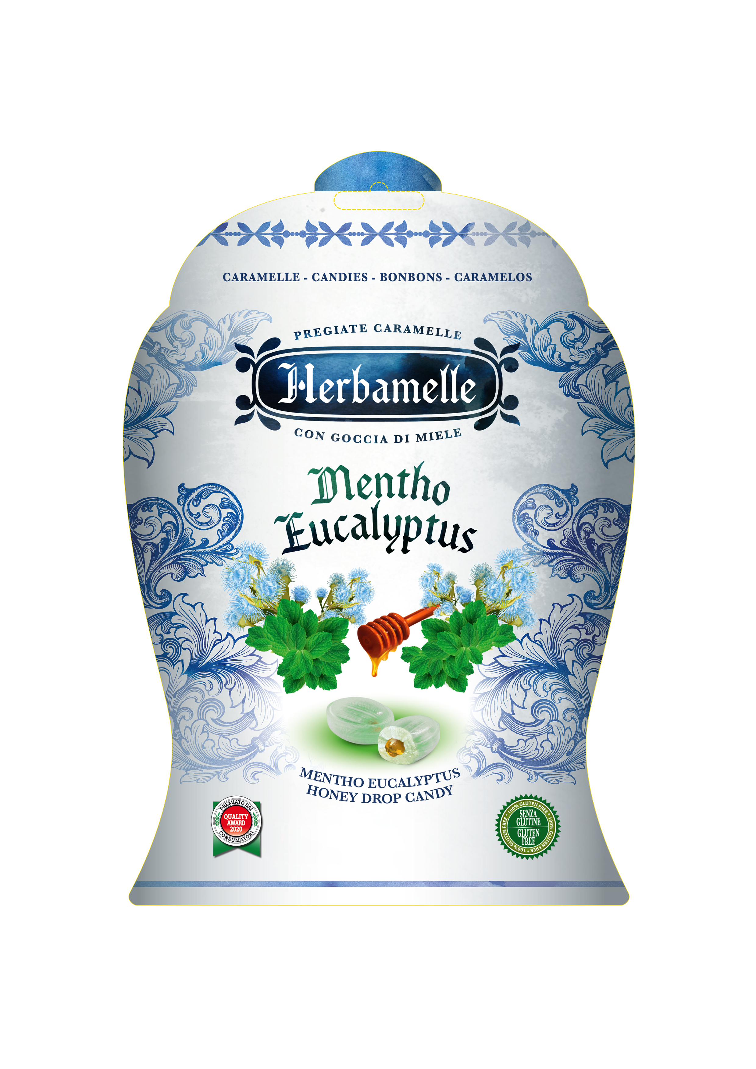 HERBAMELLE MENTHO EUCALYPTUS BUSTA 75g