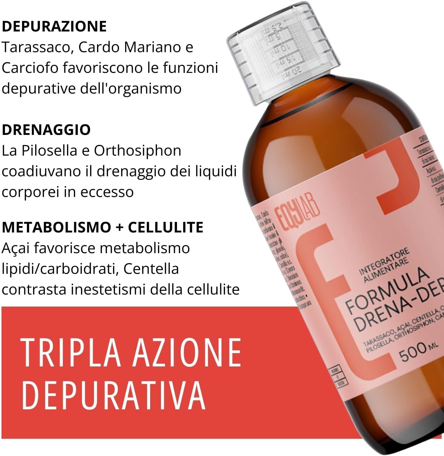 EQYLAB DRENA-DEPUR 500 ML